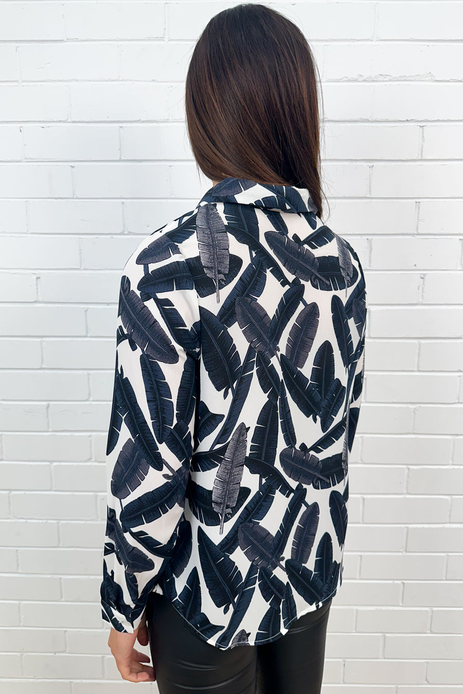 White Navy Leaf
