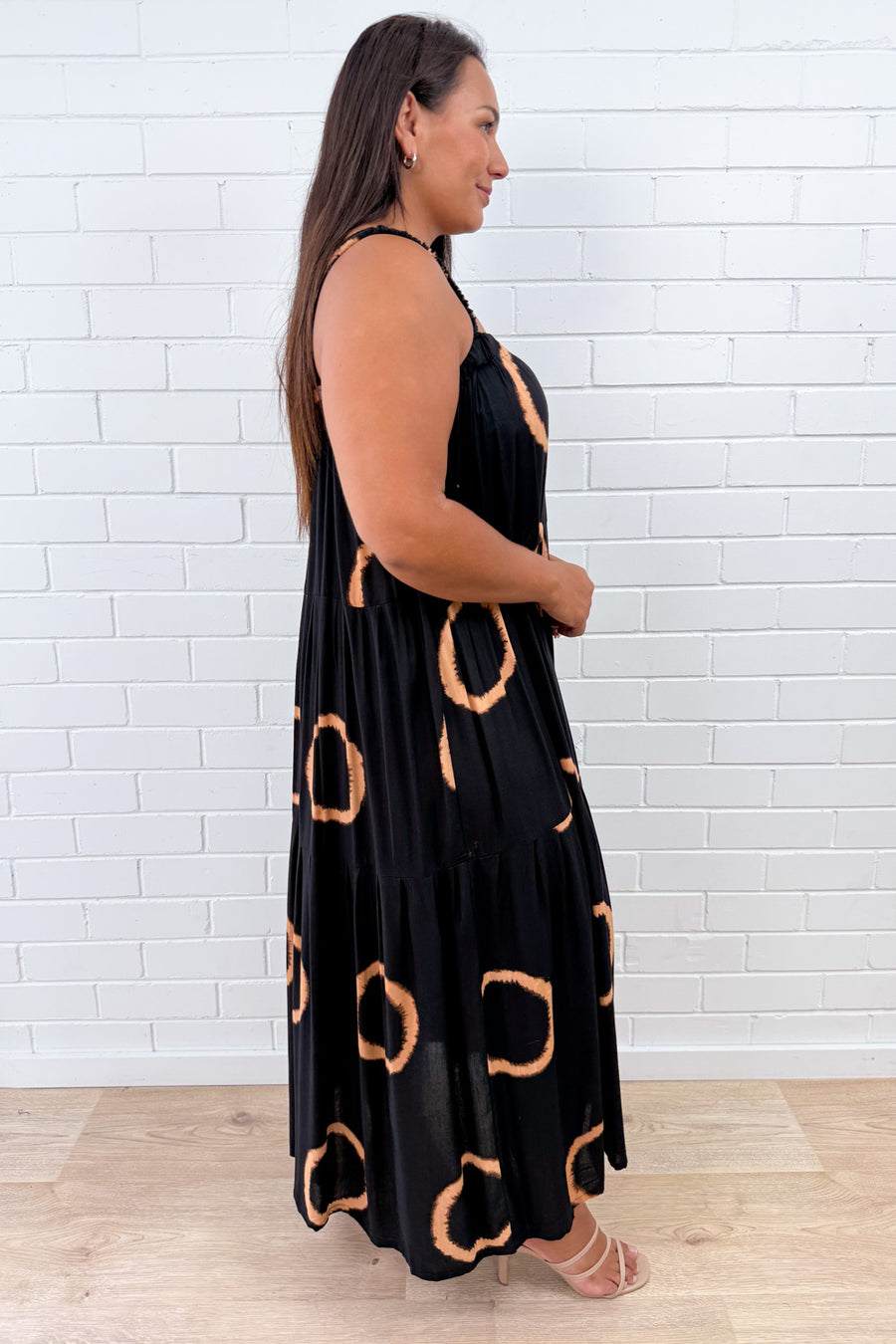Black Circle Print
