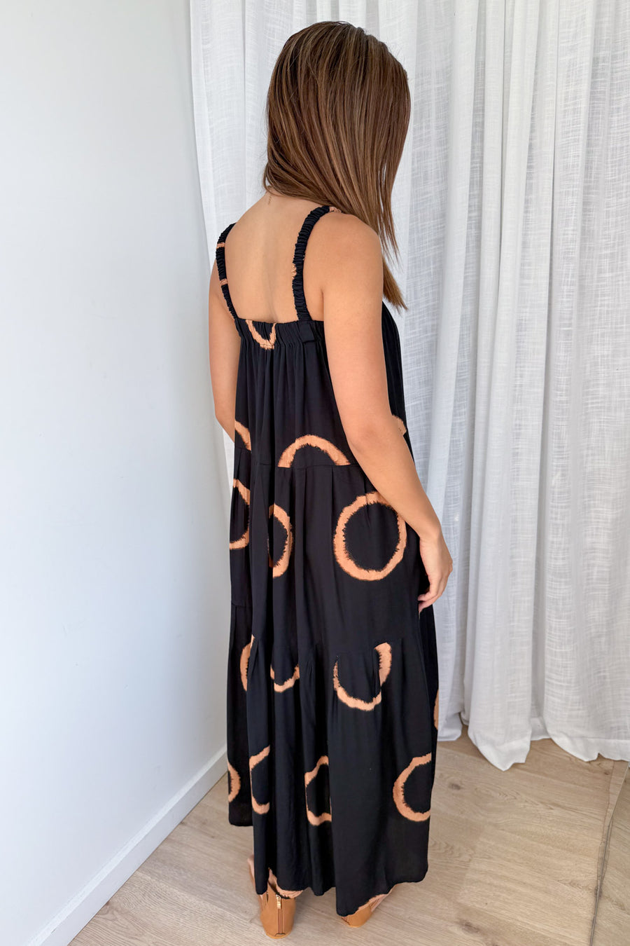 Black Circle Print