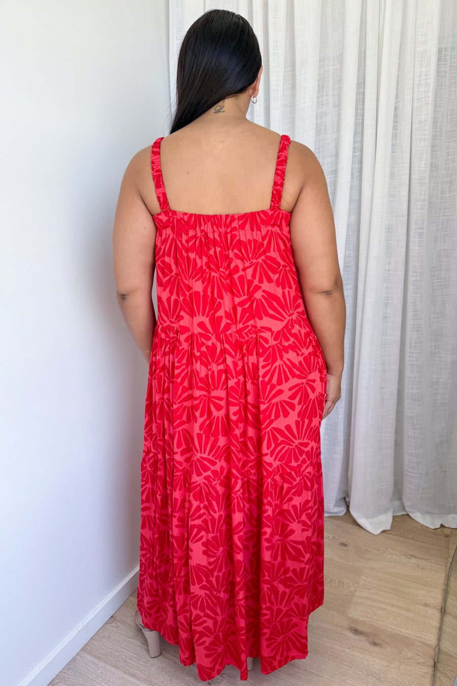Pink Red Print