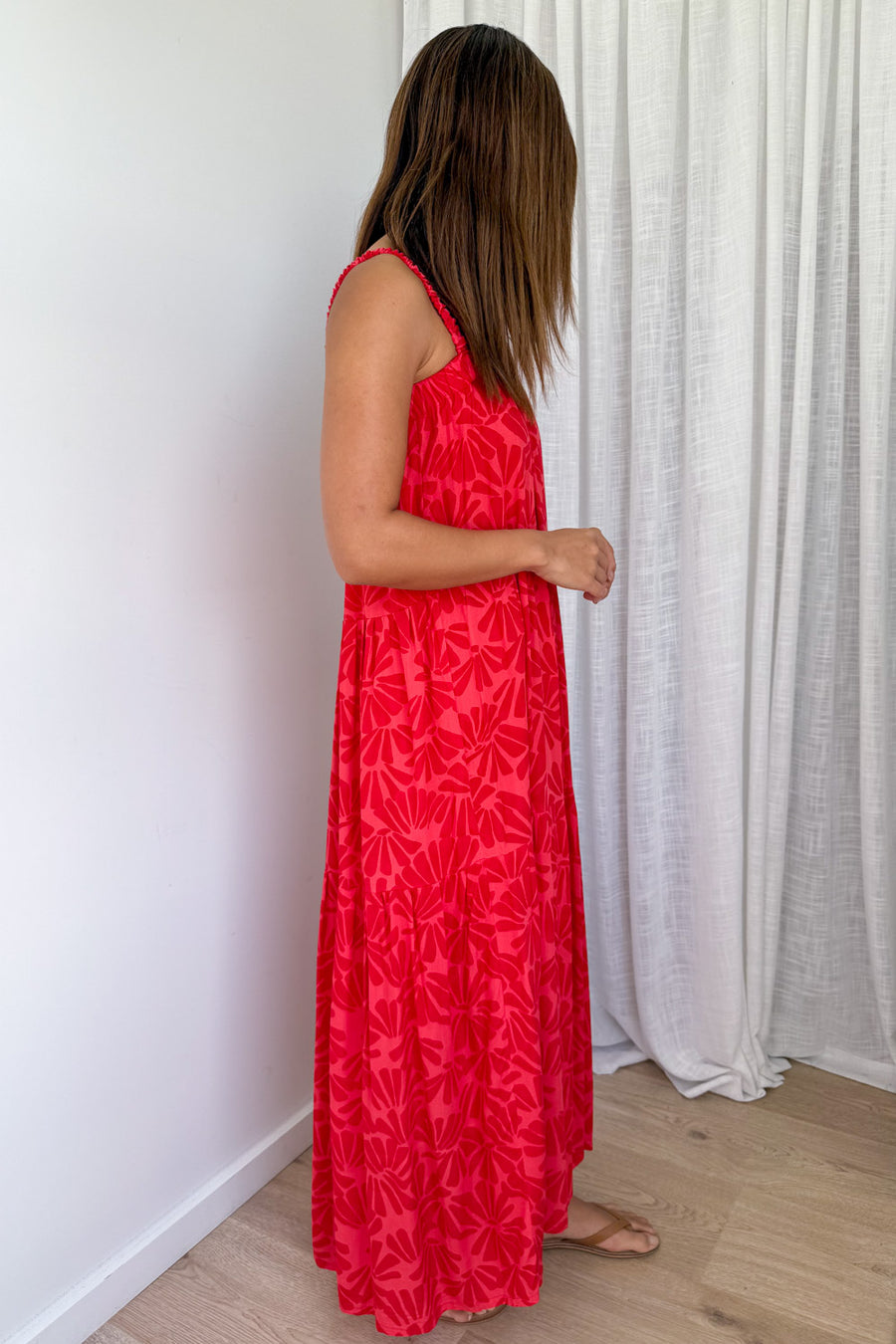 Pink Red Print