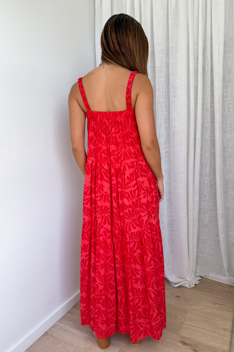 Pink Red Print