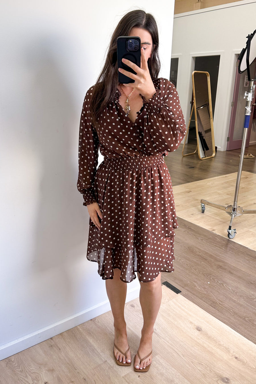 Chocolate Polka Dot