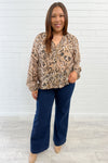 Taupe Paisley