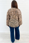 Taupe Paisley