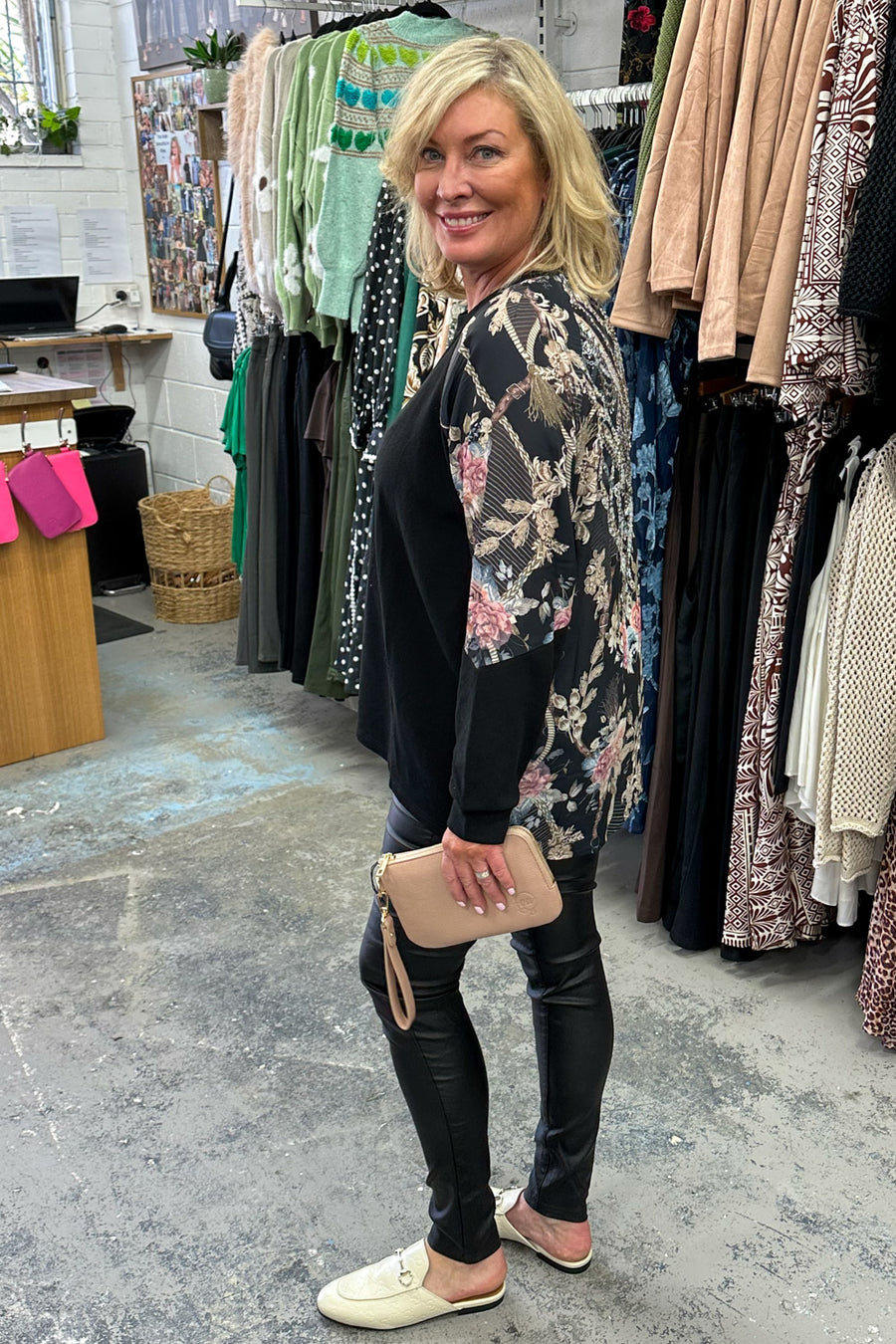 Black Floral