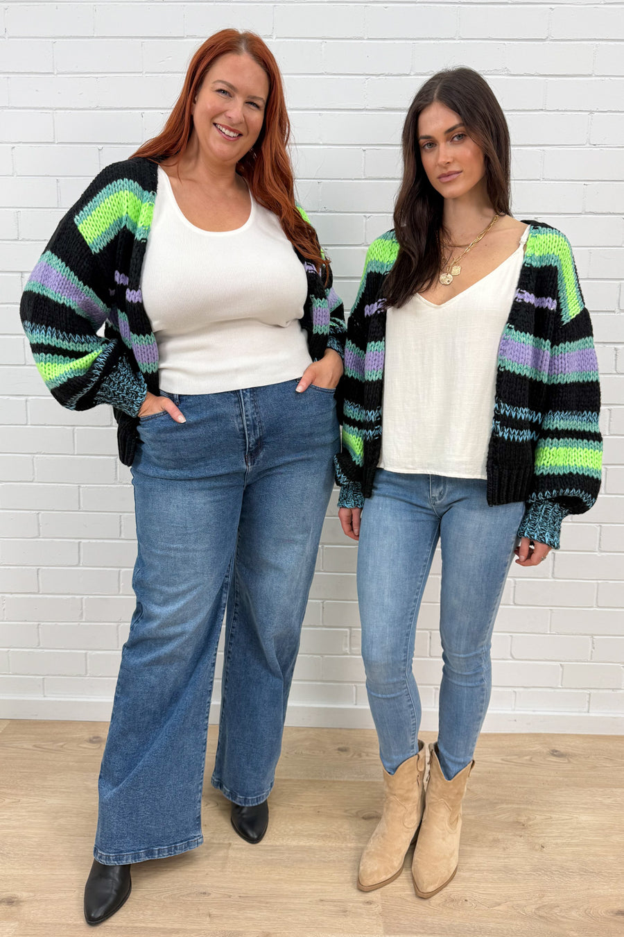 Black Fluro Stripe
