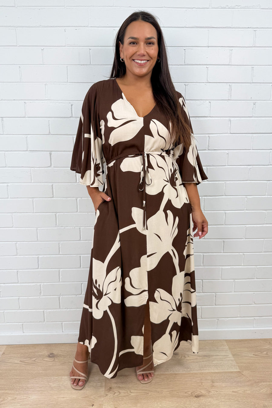 Chocolate Cream Floral