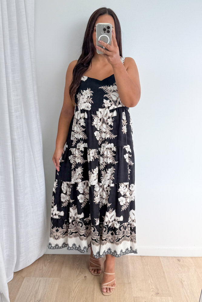 Black Floral