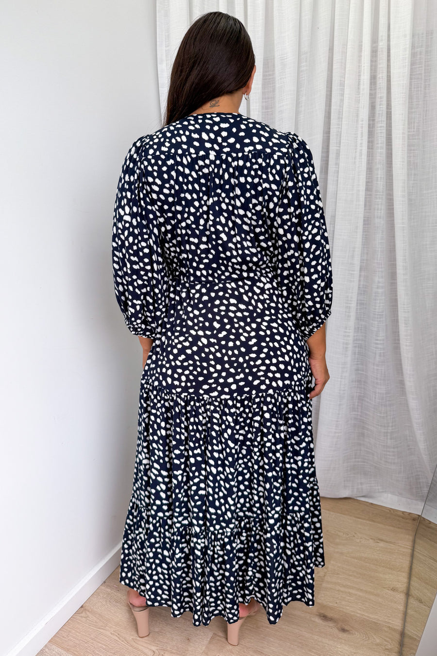Navy White Spot