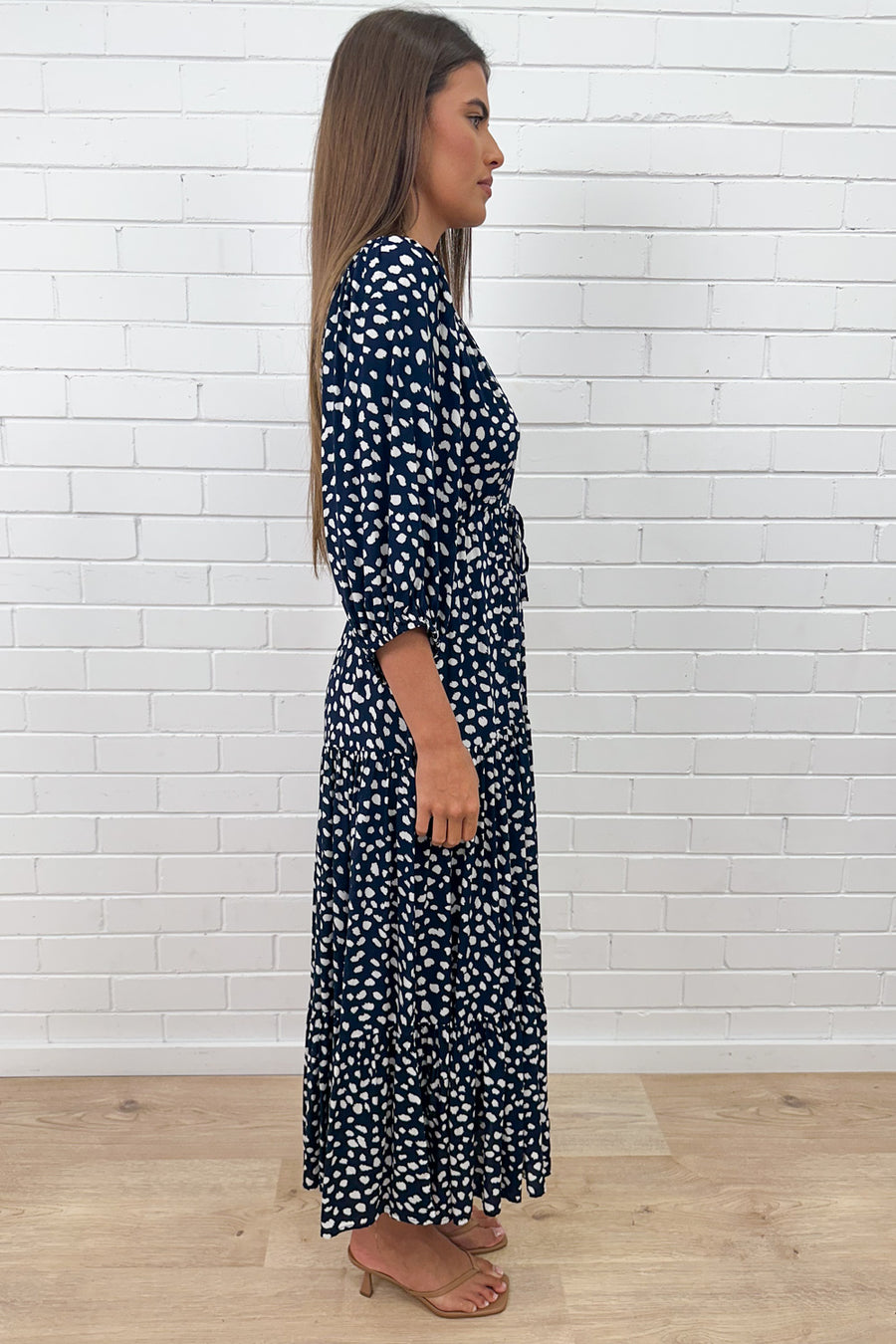 Navy White Spot