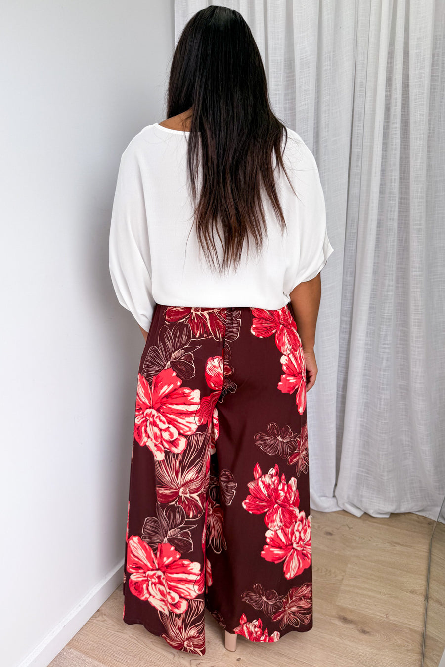 Burgundy Red Flower