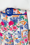 Cobalt Fuchsia Tile