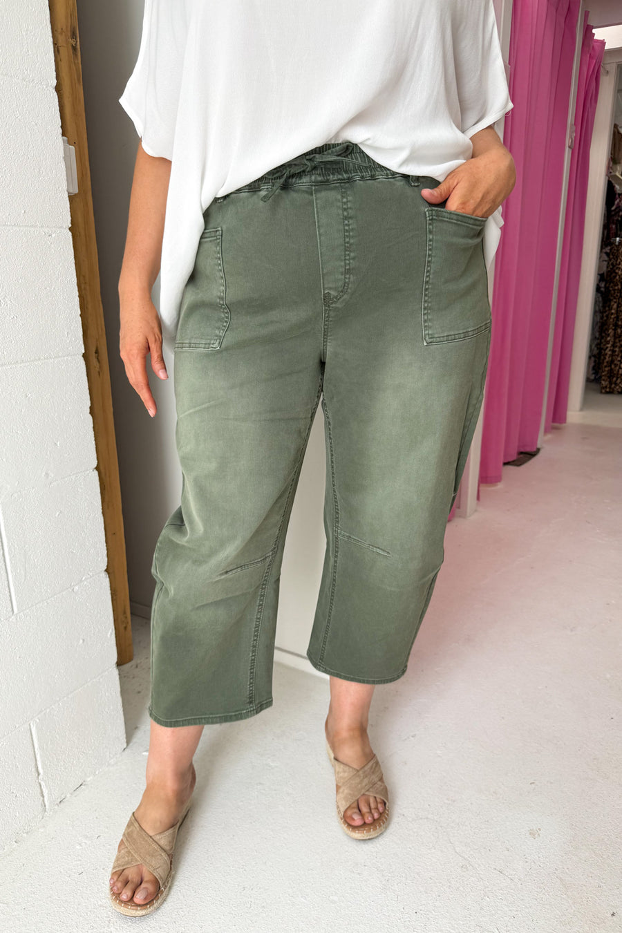 Khaki Denim