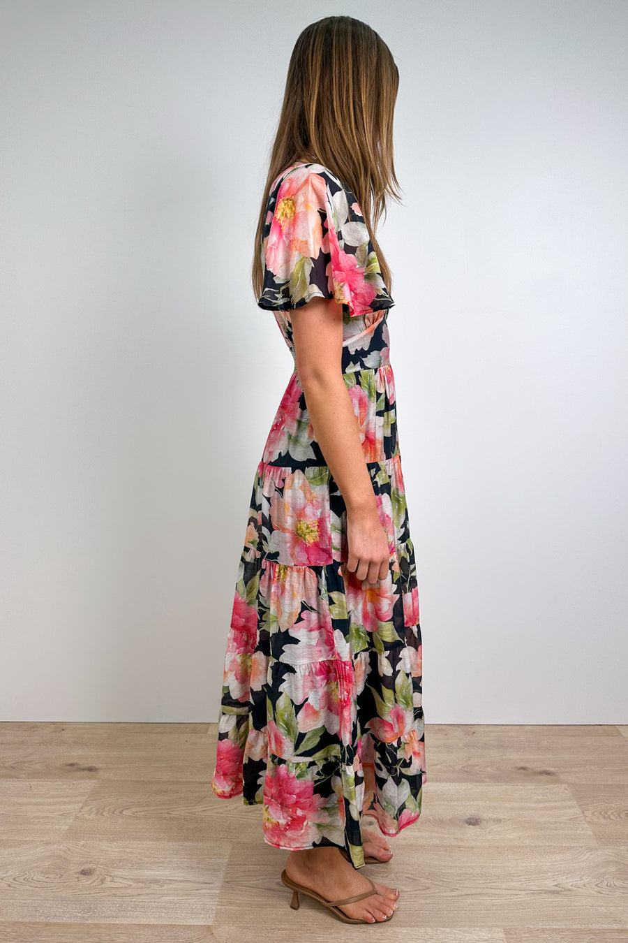 Black Pink Floral