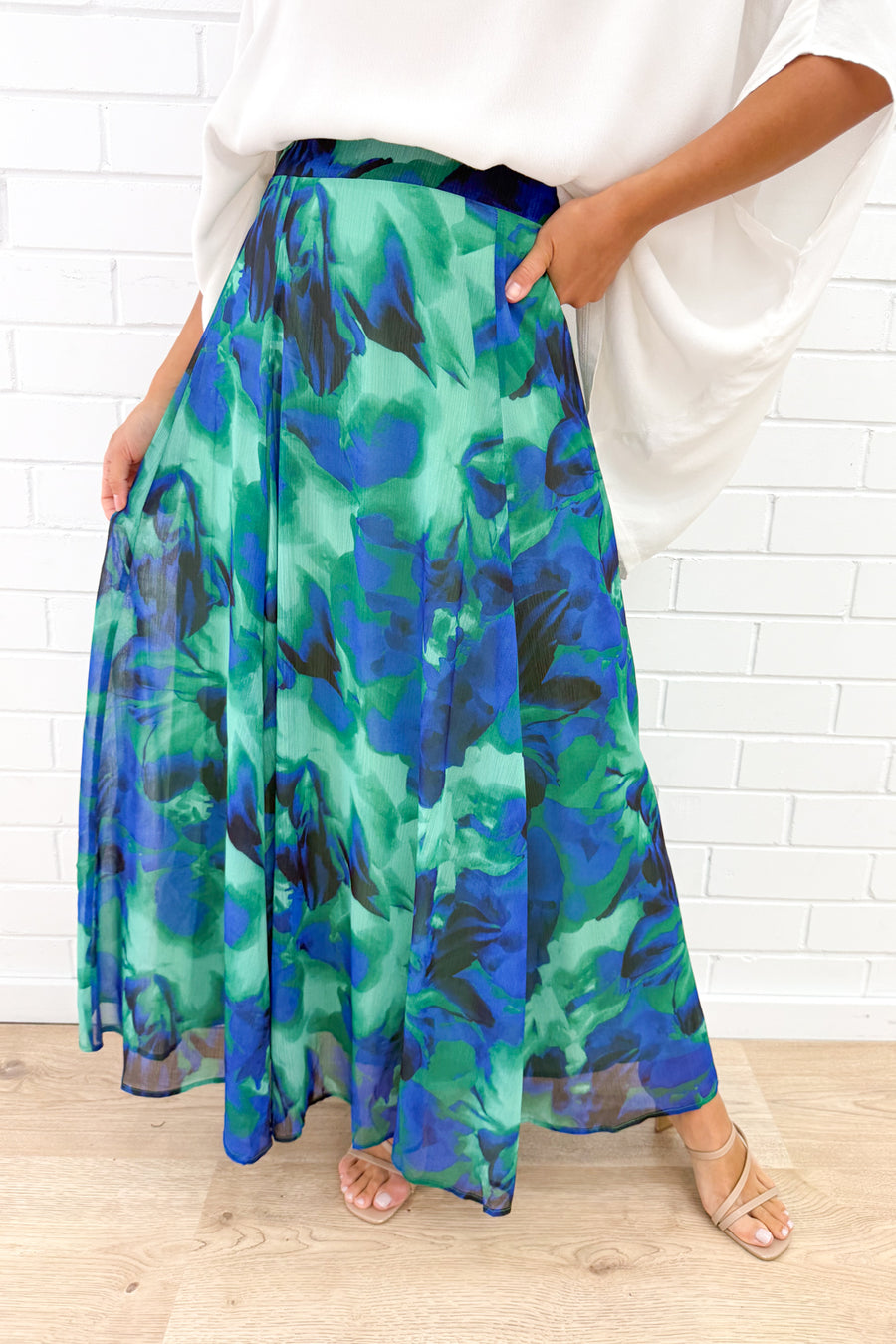 Green Blue Watercolour