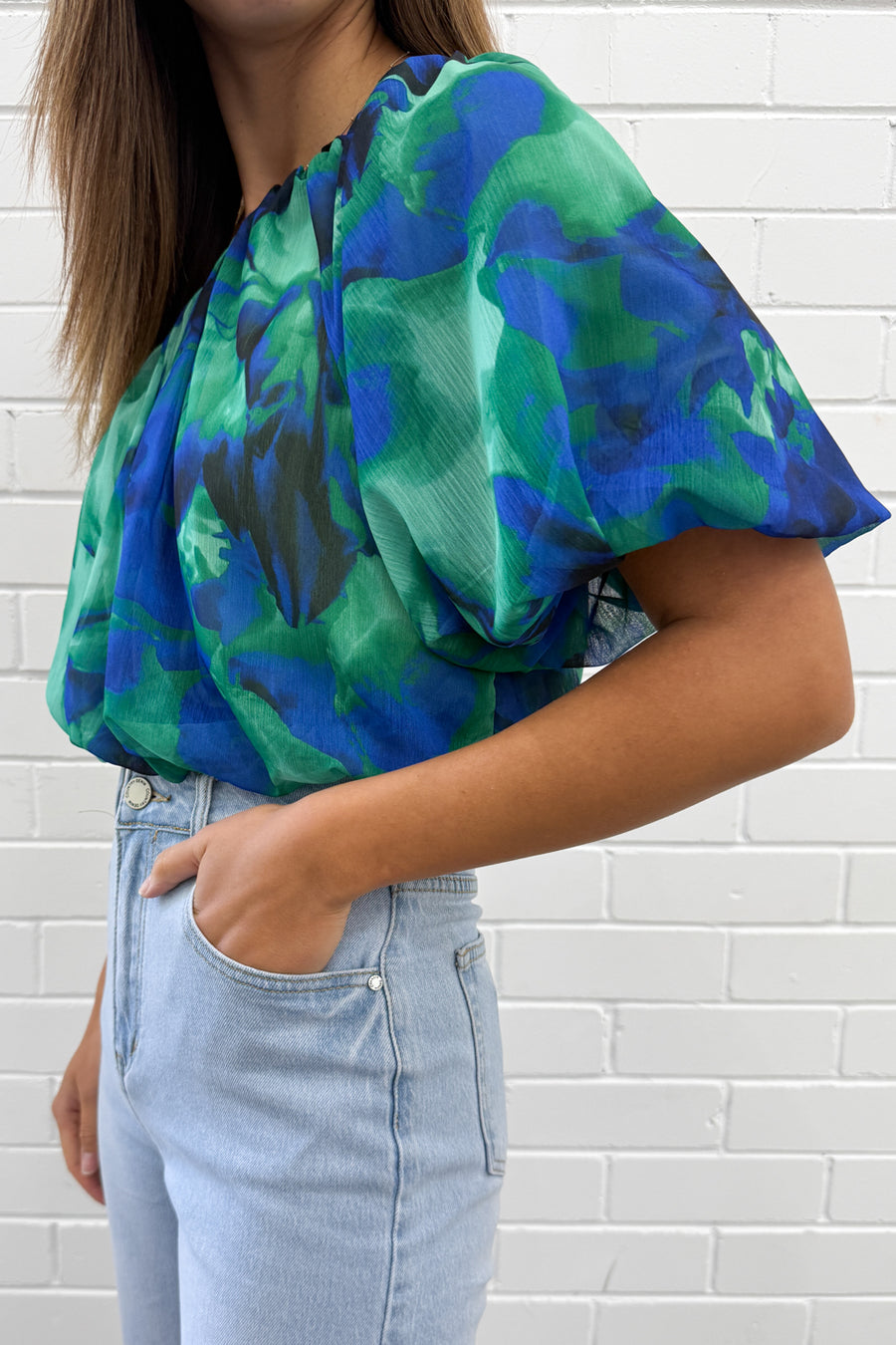 Green Blue Watercolour