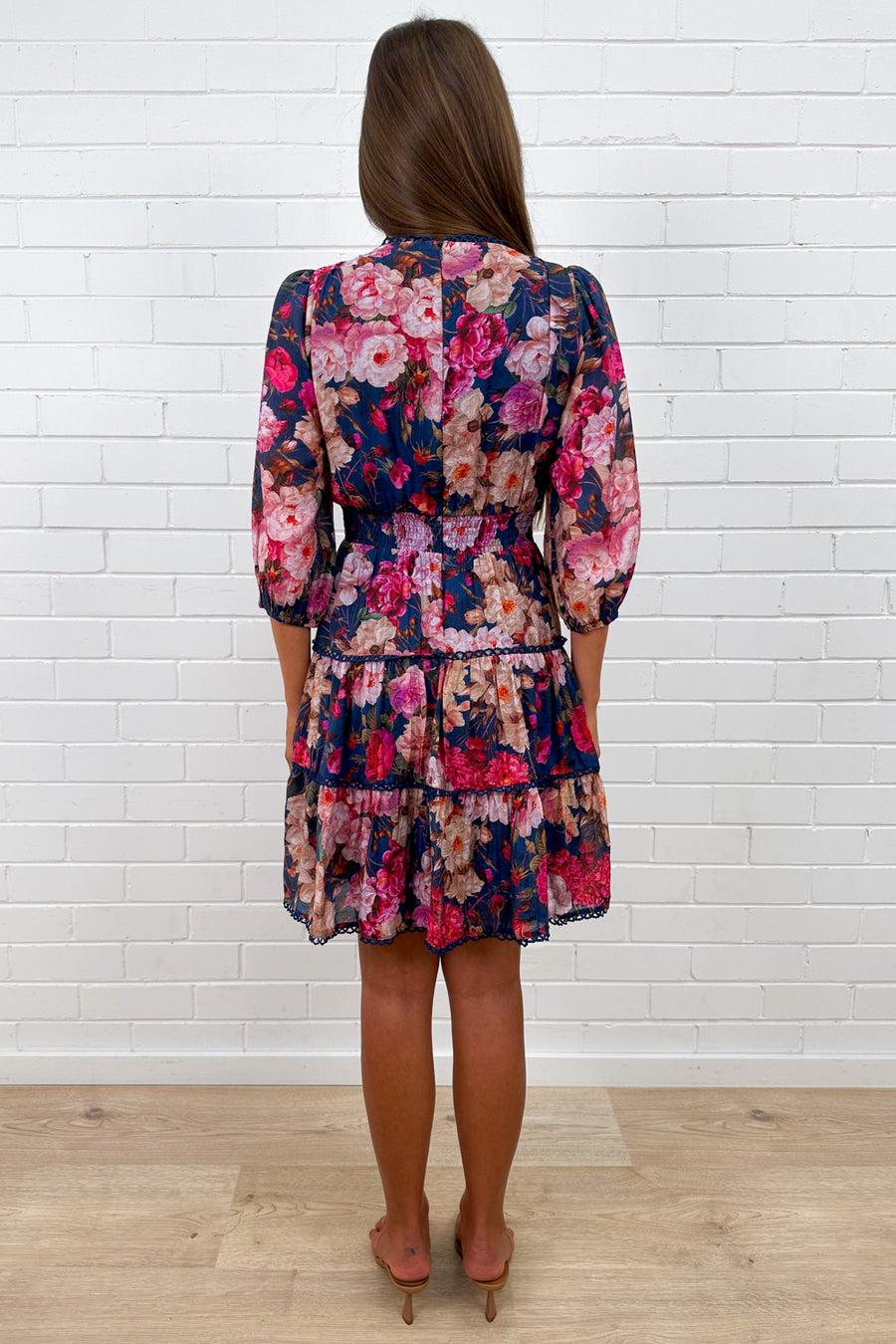Navy Floral