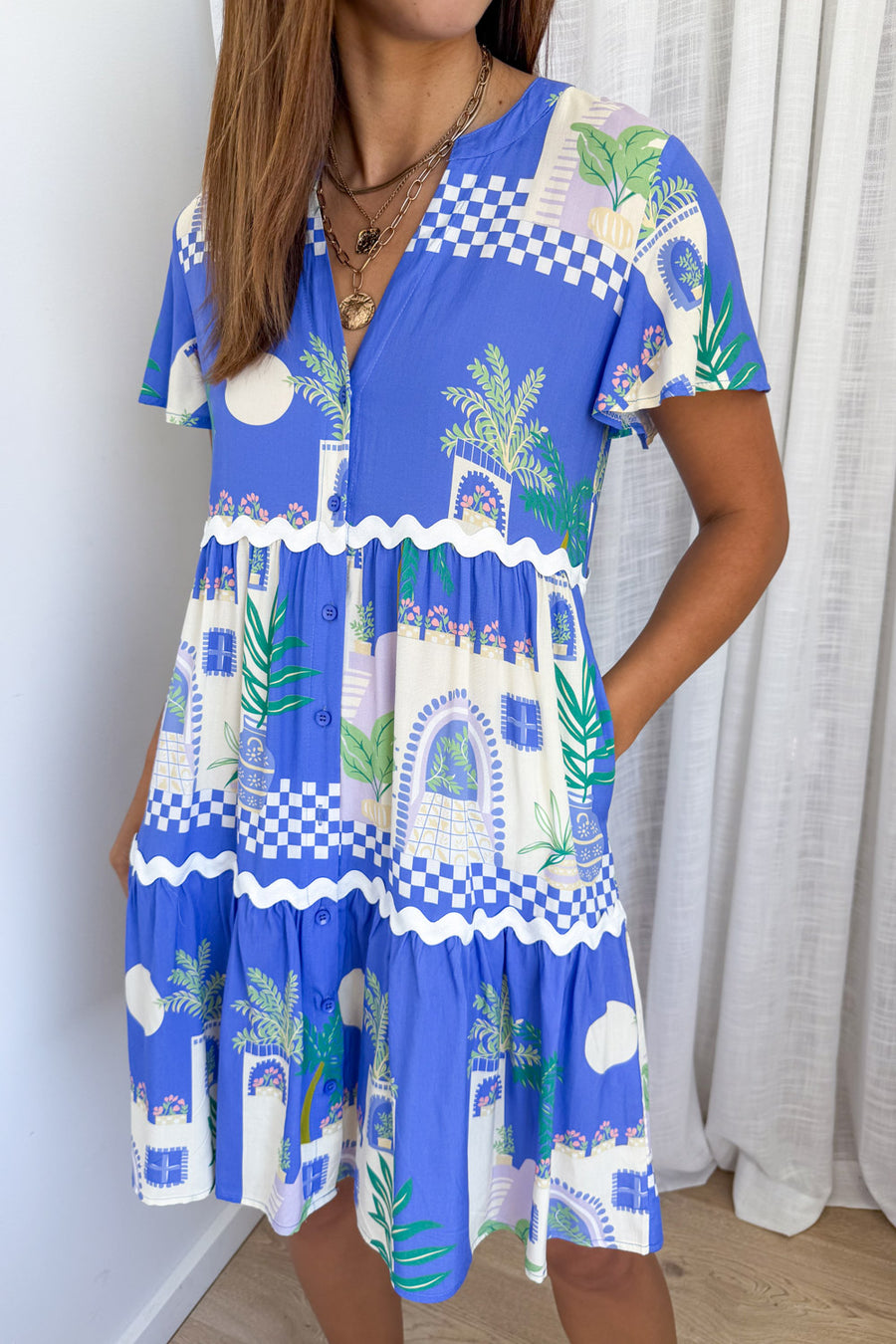 Blue Villa Print