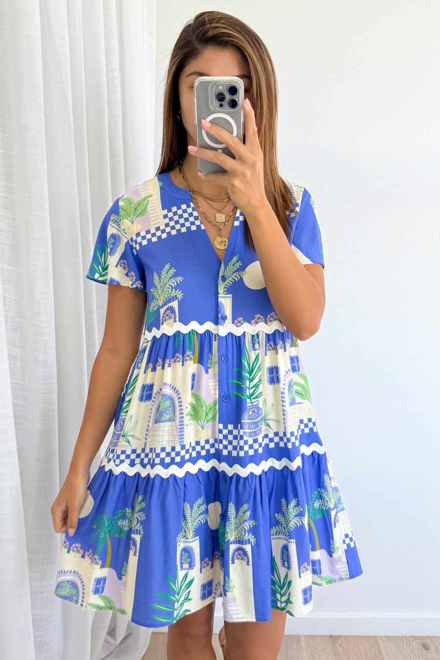 Blue Villa Print