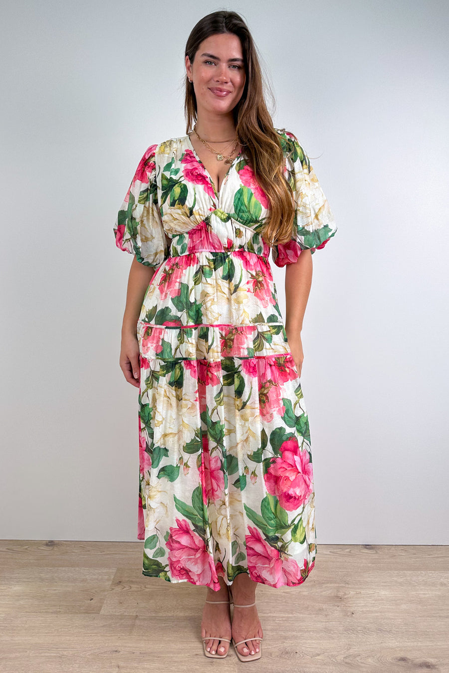 Cream Floral
