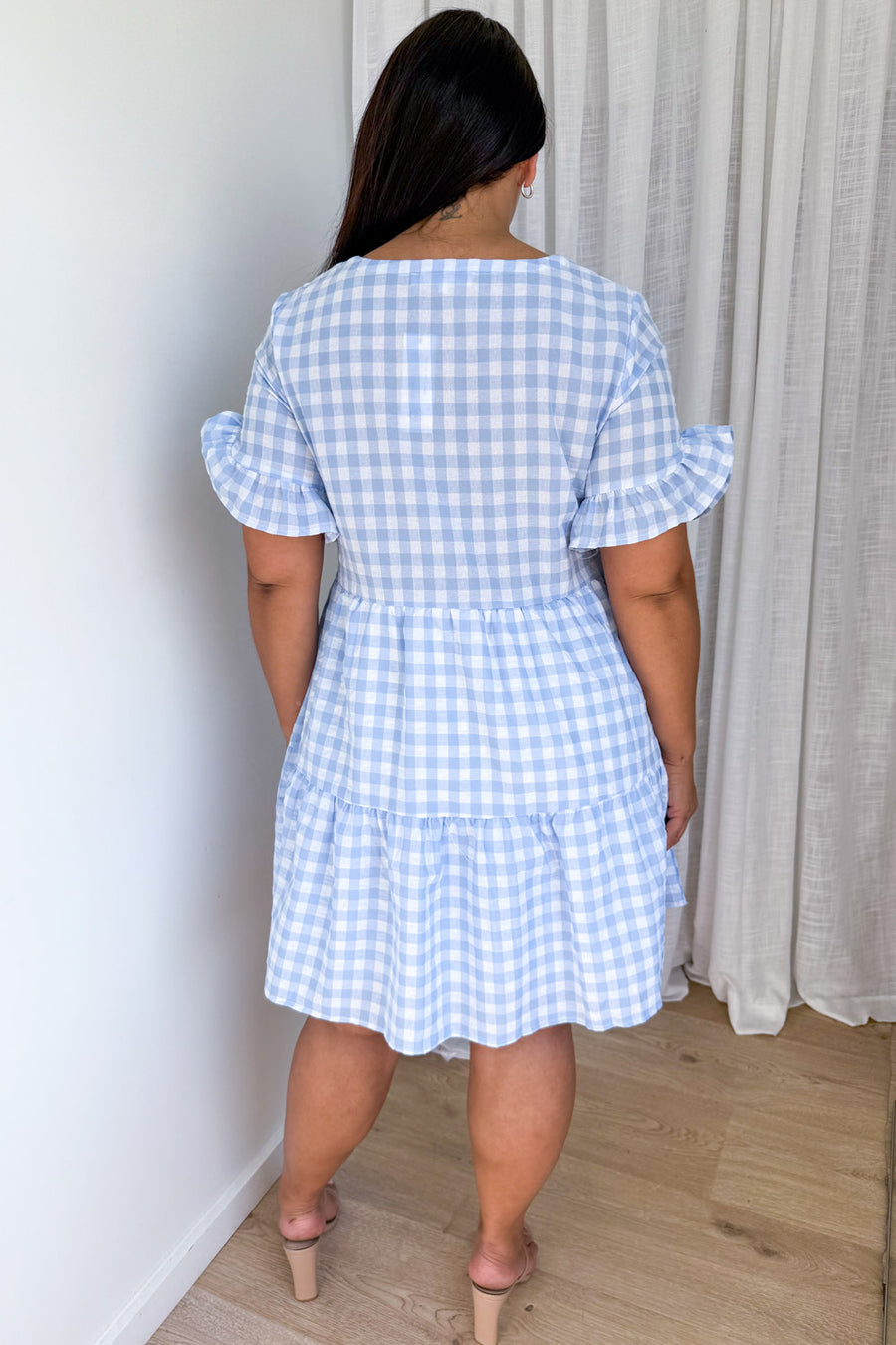Pale Blue Gingham