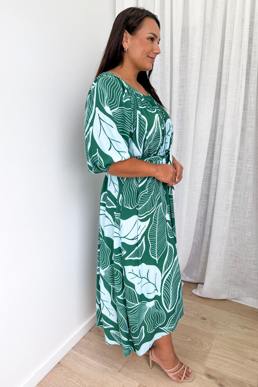 Green Blue Palm