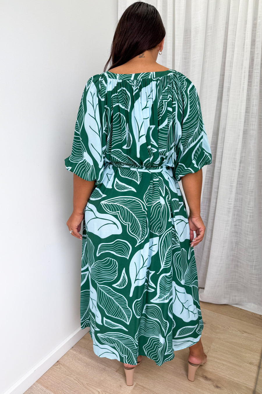 Green Blue Palm