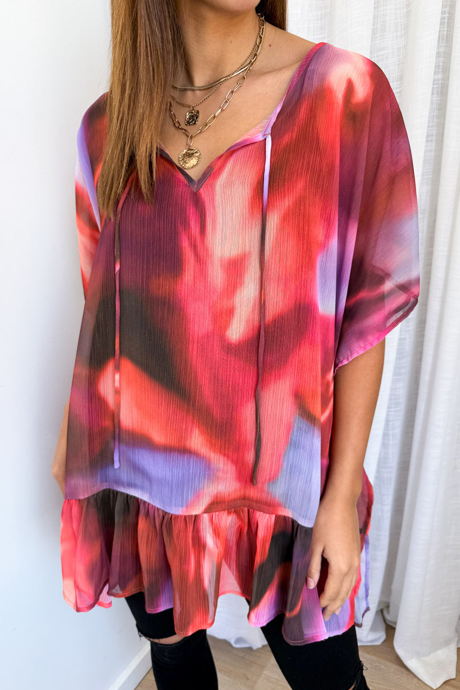 Burnt Orange Watercolour