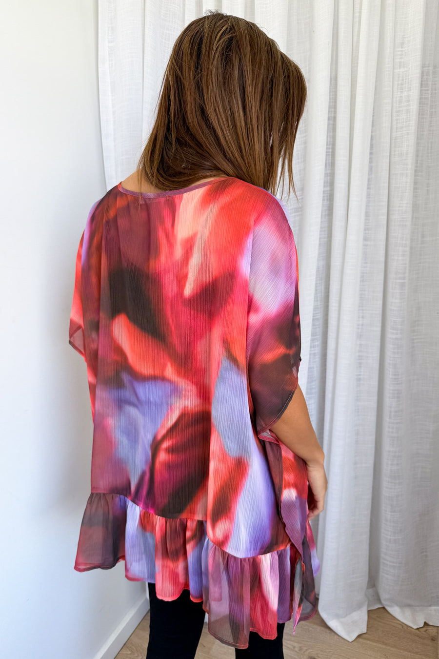 Burnt Orange Watercolour