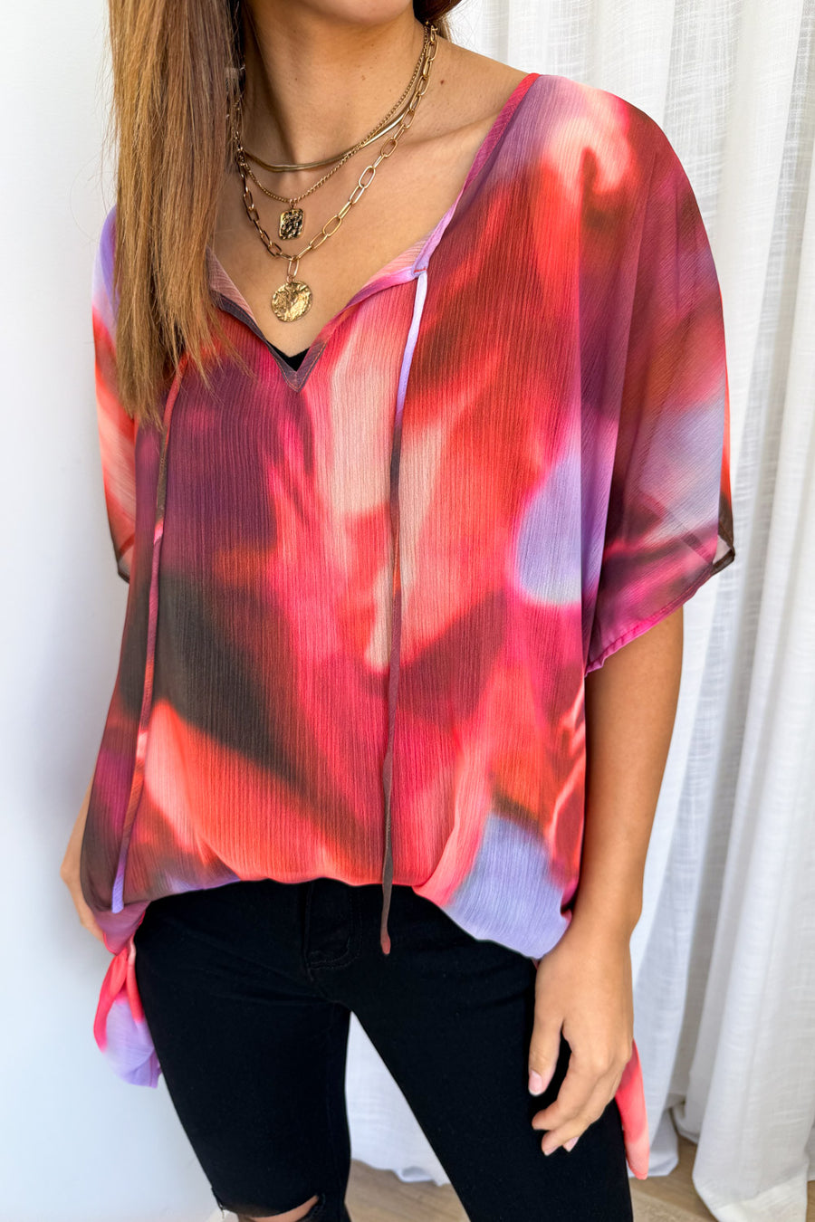 Burnt Orange Watercolour