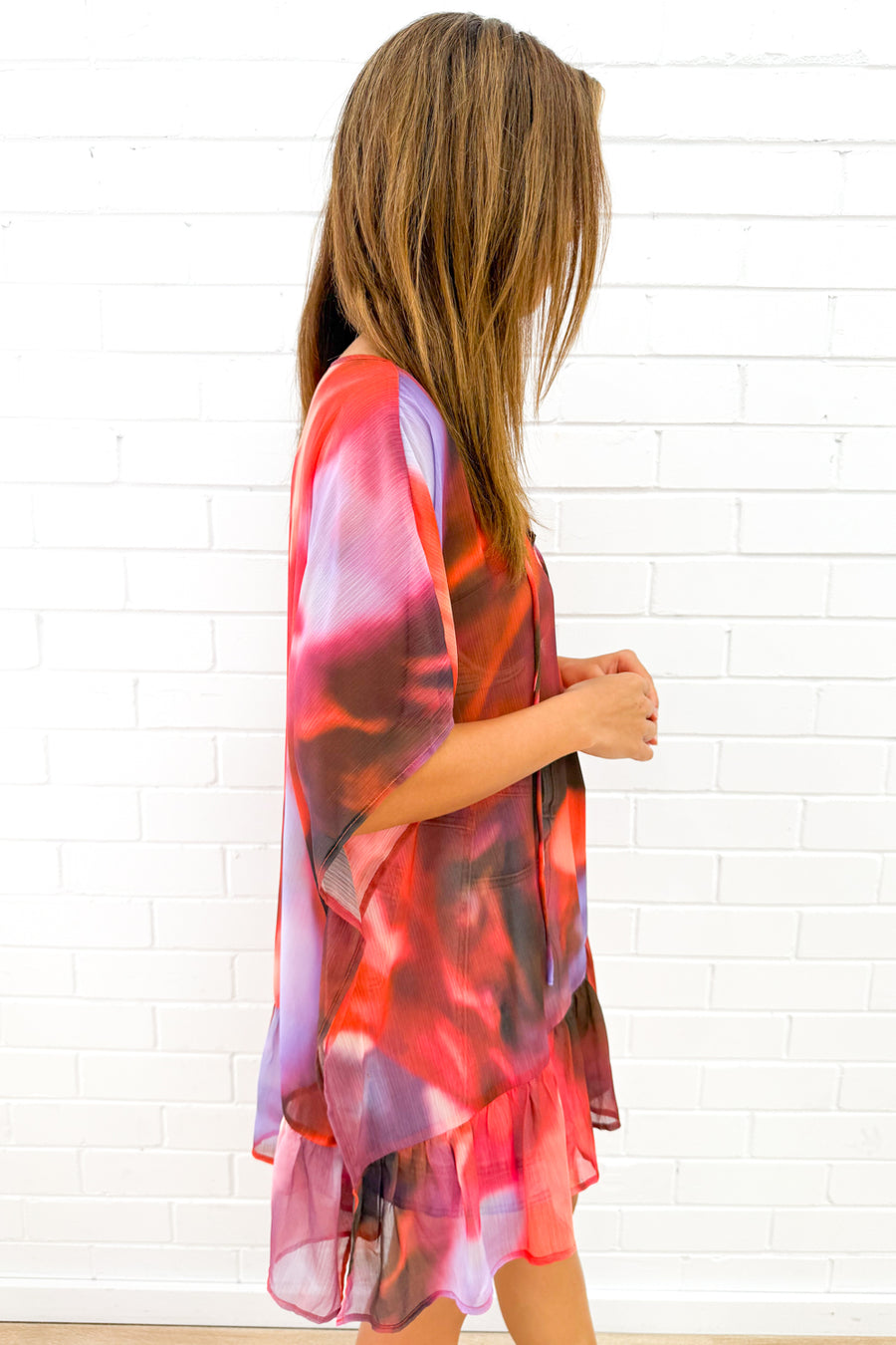 Burnt Orange Watercolour