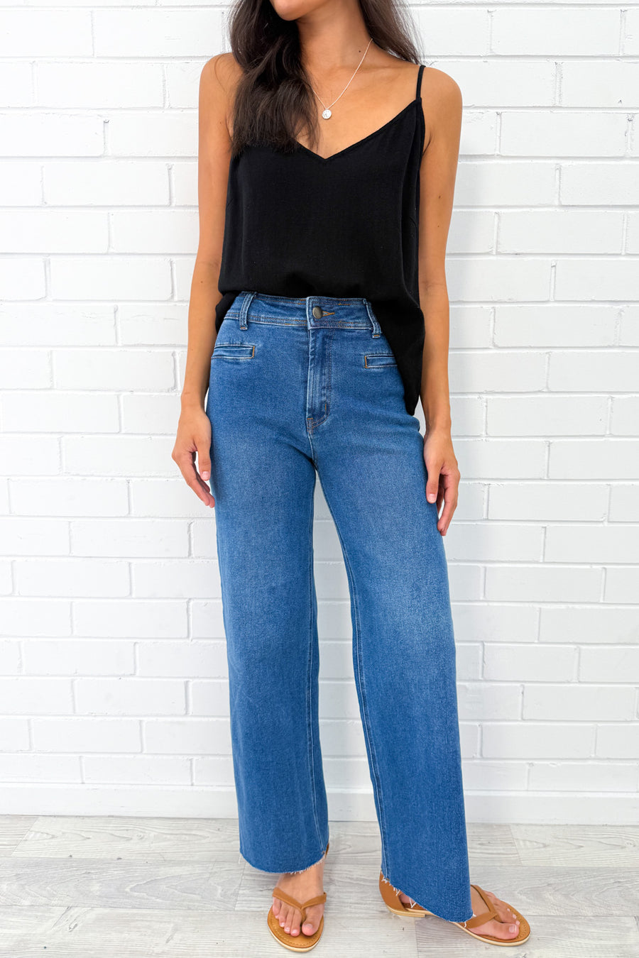Daisy Wide Leg Denim Jeans