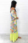 Blue Yellow Print