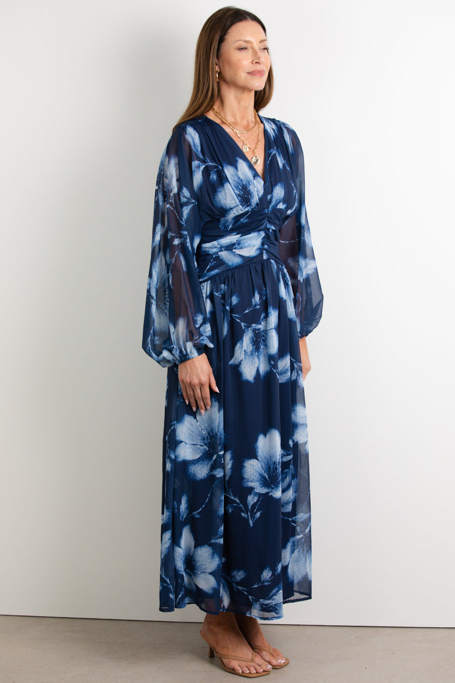 Navy Floral