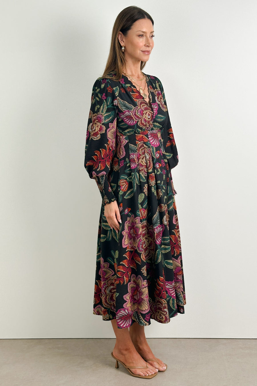 Black Sketch Floral
