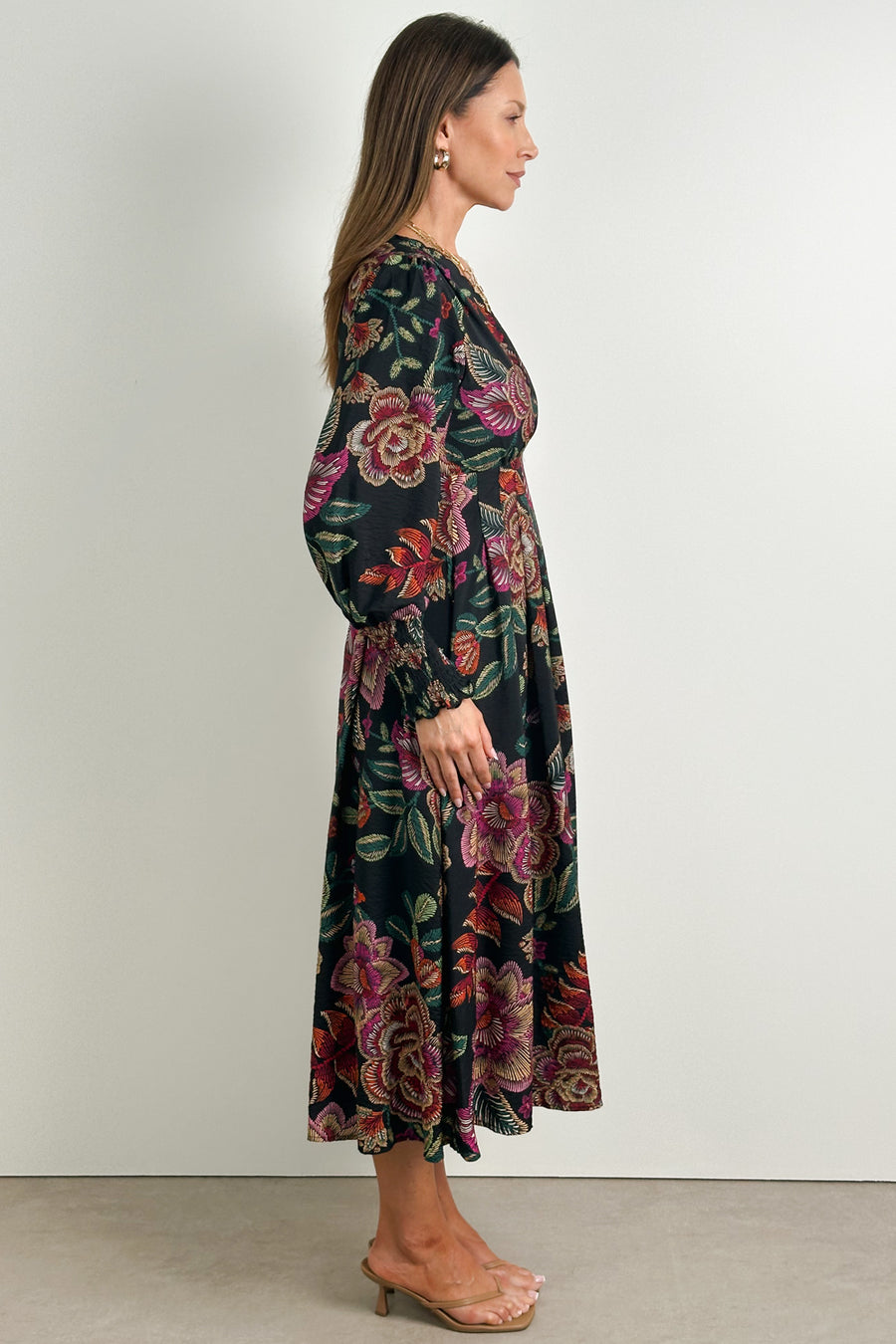 Black Sketch Floral