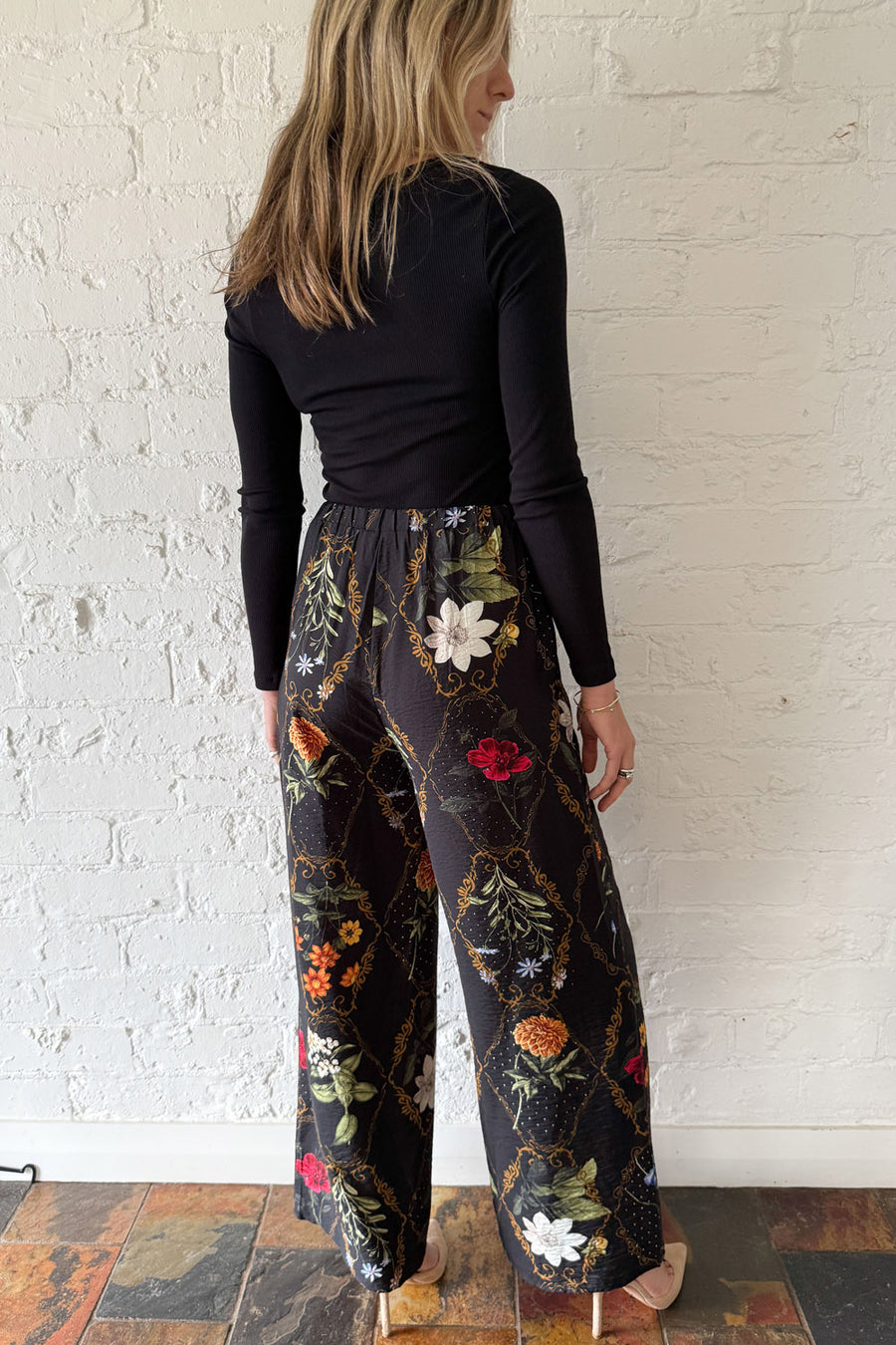 Black Floral