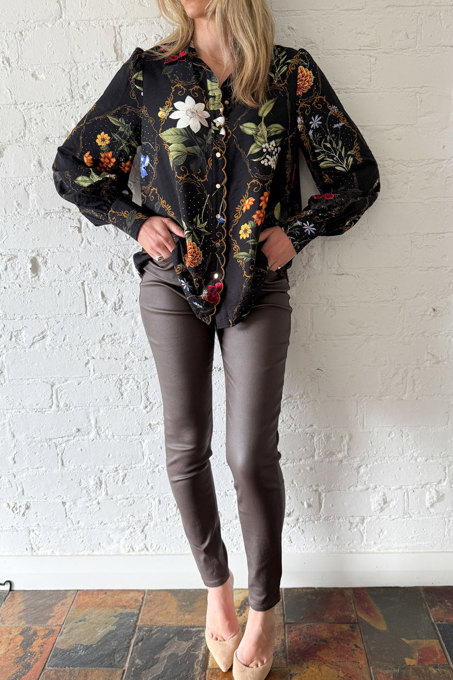 Black Floral
