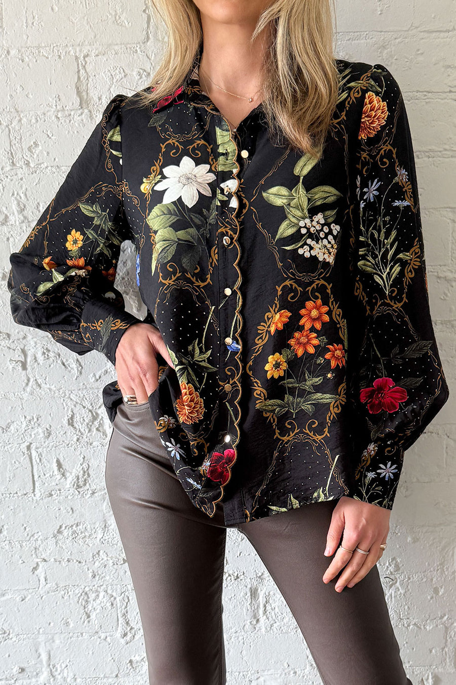 Black Floral