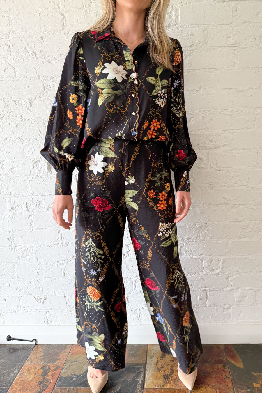 Black Floral