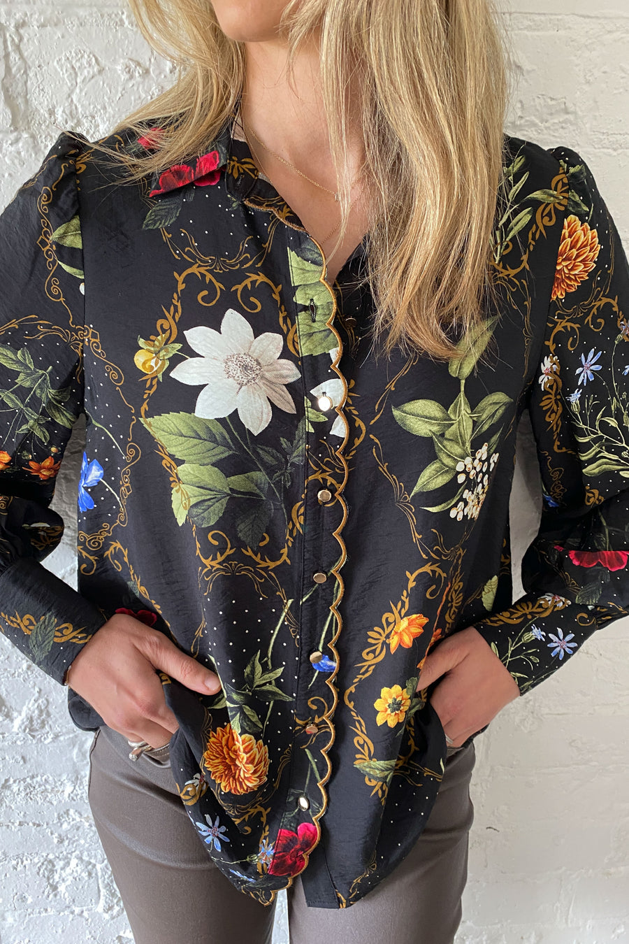 Black Floral