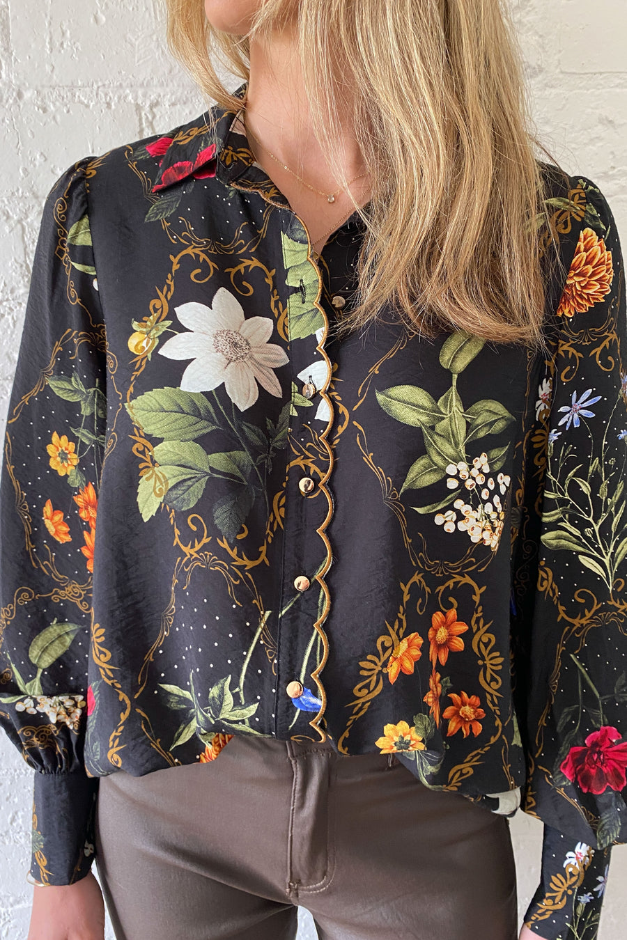 Black Floral