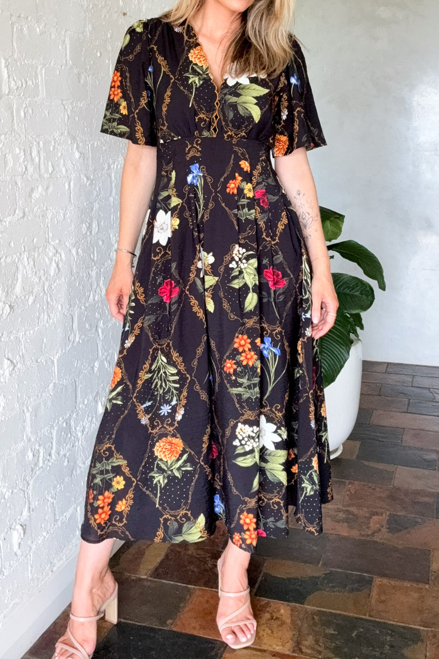 Black Floral
