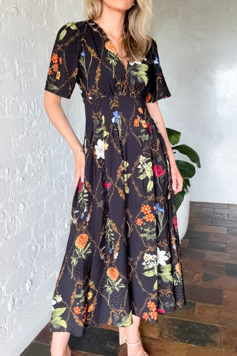 Black Floral