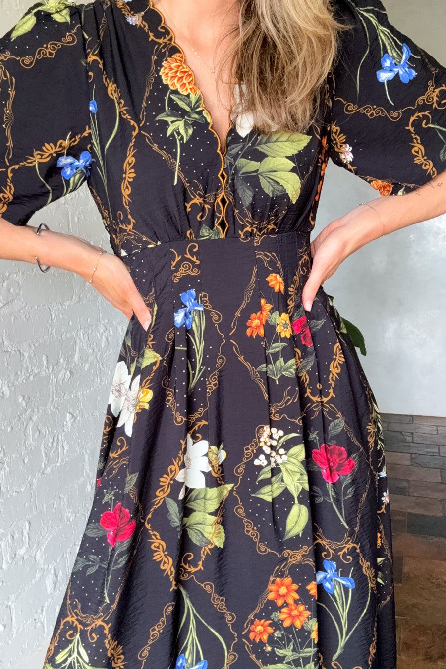 Black Floral