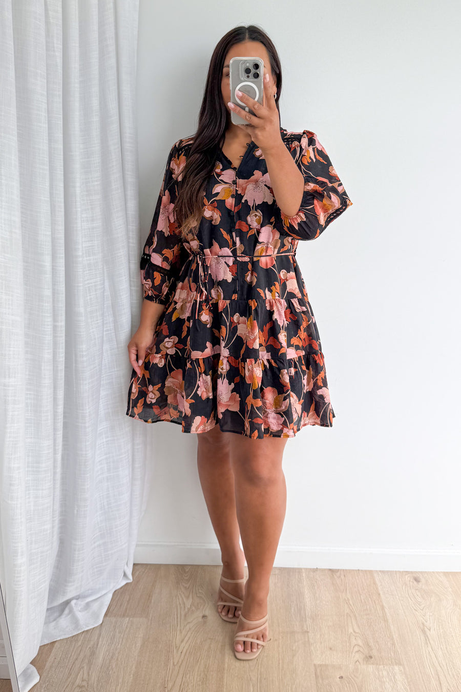 Black Blush Floral