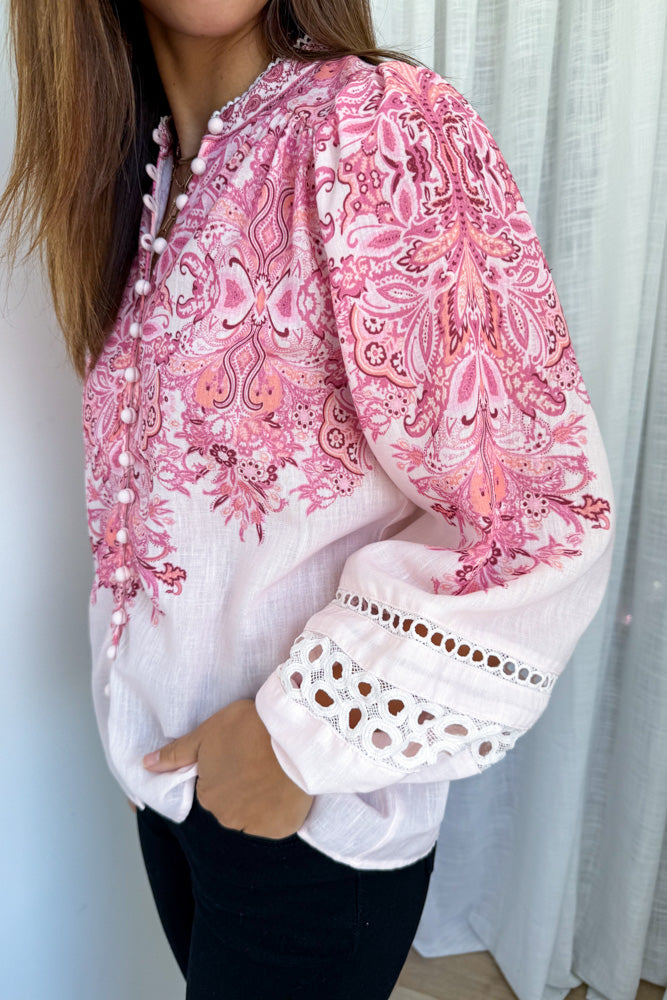 Pink Paisley