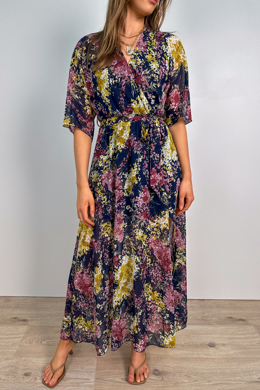 Navy Floral