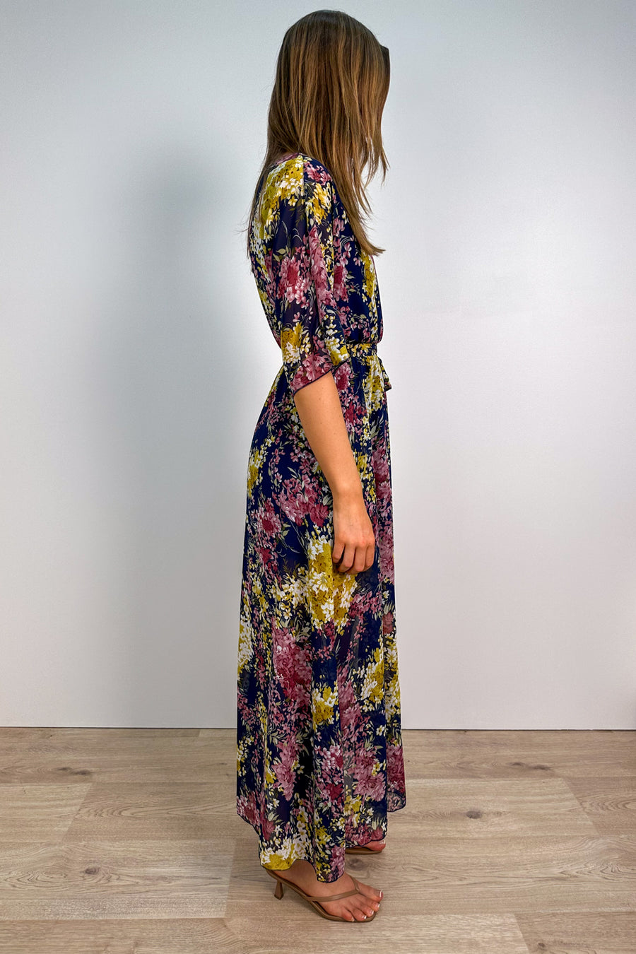 Navy Floral